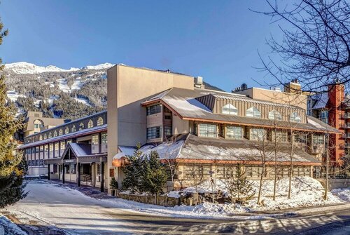 Внешний вид отеля The Listel Hotel Whistler в Муниципалитете курорте Уистлере, фото 4