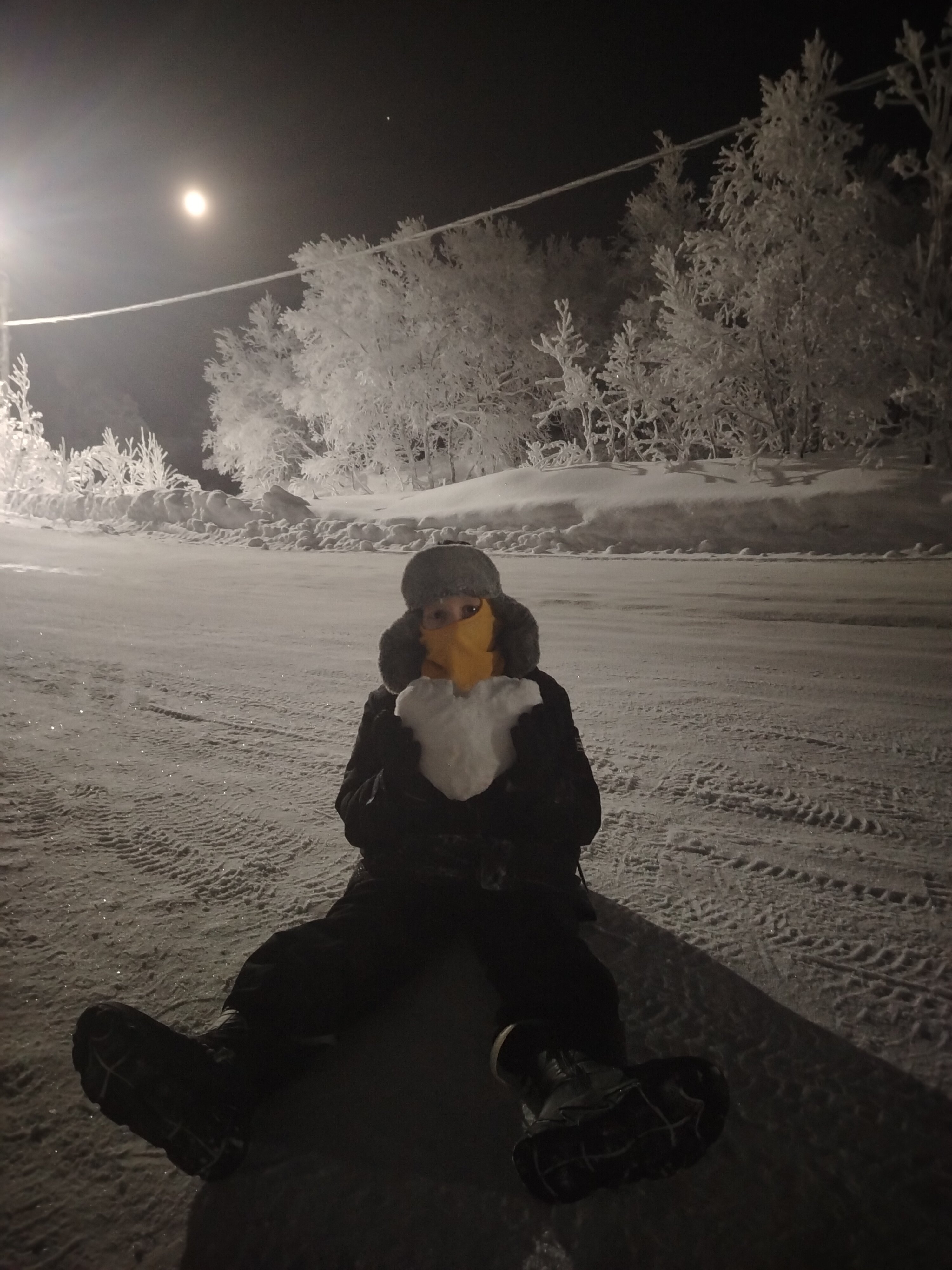 Фото Огни Мурманска