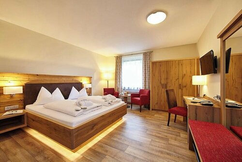 Гостиница Aura-hotel Saulgrub в Свободном государстве Бавария