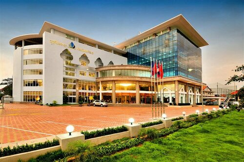 Внешний вид отеля Vientiane Plaza Hotel в Вьентьяне, фото 1