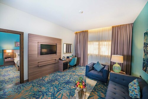 Внешний вид отеля Mena Plaza Hotel Albarsha в Аль-Барше, фото 3