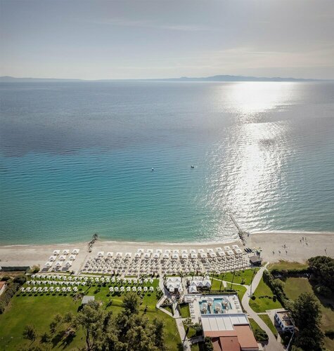 Внешний вид отеля Aegean Melathron Thalasso SPA Hotel в Муниципальной единице Кассандрах, фото 5