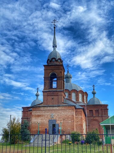 Orthodox church Bogoyavleniya Gospodnya v Seleznyakh Church, Tambov Oblast, photo