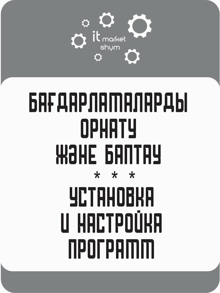 Computer repairs and services IT Market Shym, Chimkent, photo