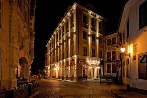Внешний вид отеля Hotel Justus в Риге, фото 1
