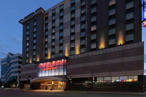 Внешний вид отеля Hilton Garden Inn Pittsburgh University Place в Питтсбурге, фото 1