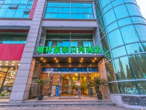 Гостиница GreenTree Inn Suzhou Shilu Walk Street West Ganjiang Road Shell Hotel в Сучжоу