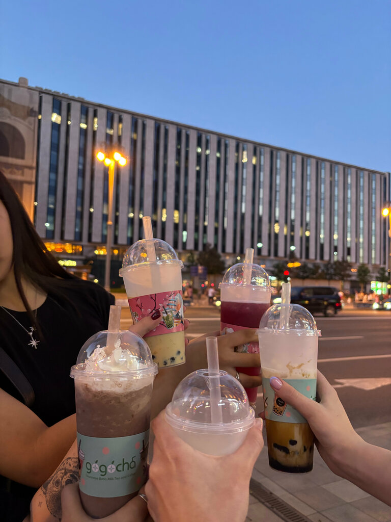Tea to go Gogocha Bubble Tea, Moscow, photo