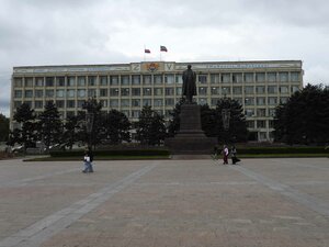 Площадь Ленина (Republic of Daghestan, Makhachkala, Lenin Square), landmark, attraction
