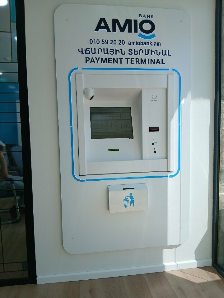 Payment terminal Amio Bank, Yerevan, photo