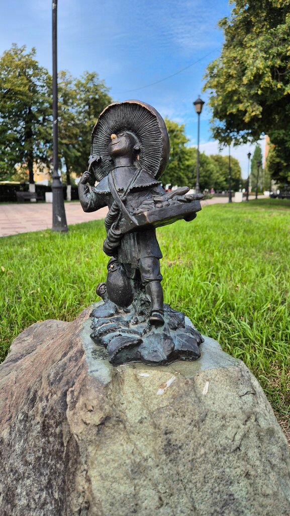 Genre sculpture Гриб Рязанский коробейник, Ryazan, photo