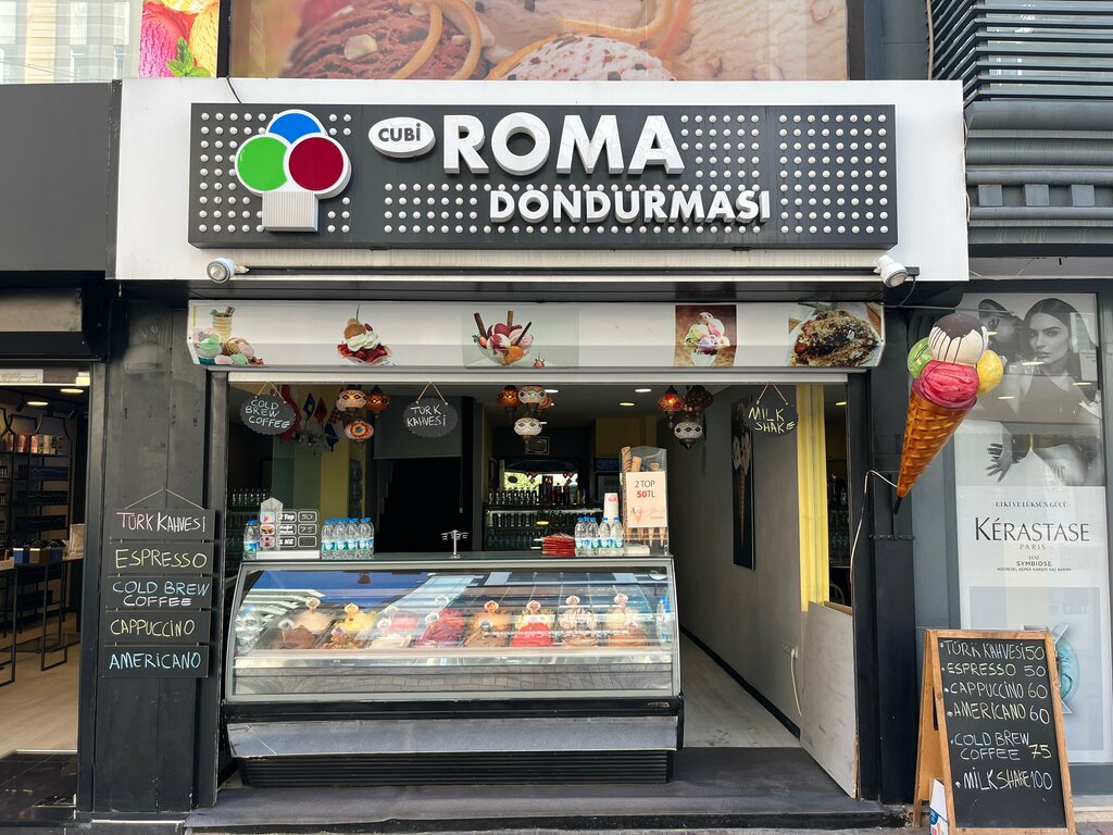 Cafe Cubi Roma Ice Cream, Antalya, photo