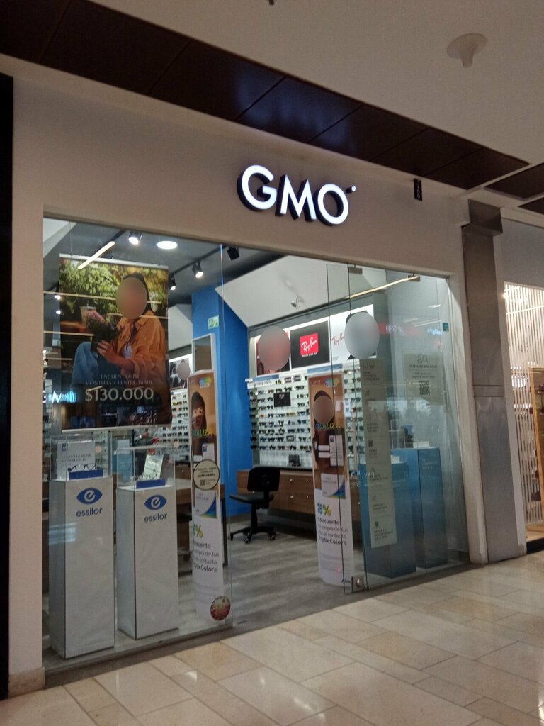 Opticial store GMO, Bogota, photo