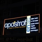 Apostrof Reklam (Ankara Province, Altındag District, Haci Bayram Neighborhood, Kazim Karabekir Avenue, 97), advertising agency