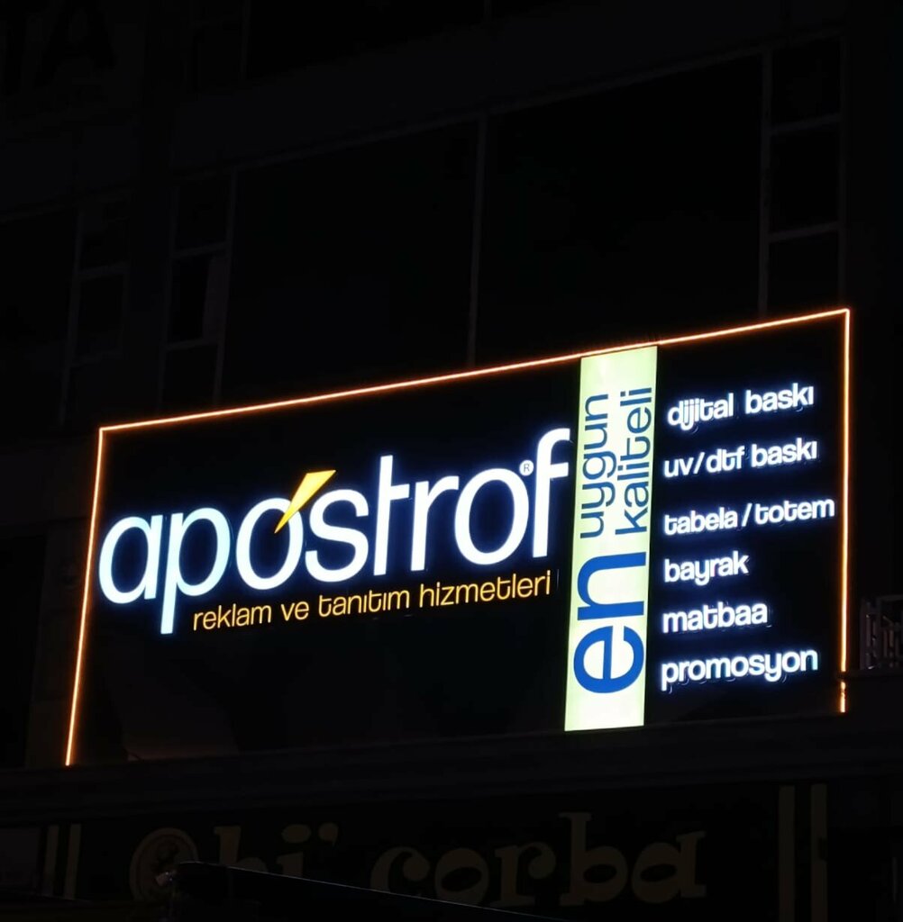 Advertising agency Apostrof Reklam, Ankara, photo