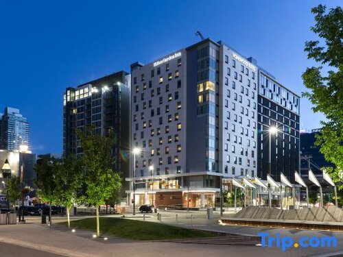 Внешний вид отеля Homewood Suites by Hilton Calgary Downtown в Калгарях, фото 3