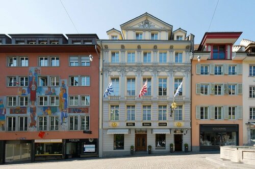 Внешний вид отеля Altstadt Hotel Krone Luzern в Люцерне, фото 1