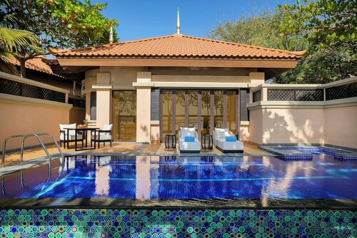 Внешний вид отеля Anantara The Palm Dubai Resort в Пальме Джумейре, фото 2