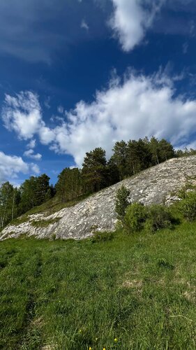Mountain peak Гора Белая, Kemerovo Oblast, photo