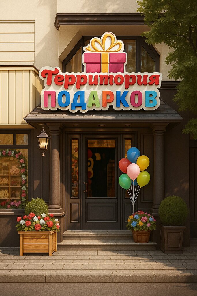 Goods for holiday Gift Territory, Chimkent, photo