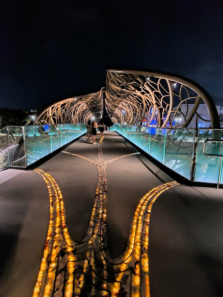 Landmark, attraction Мост волшебный лист, Sochi, photo