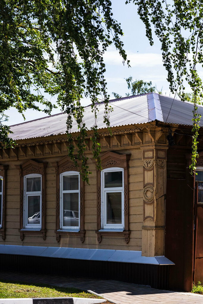 Landmark, attraction Деревянный одноэтажный дом, Dankov, photo