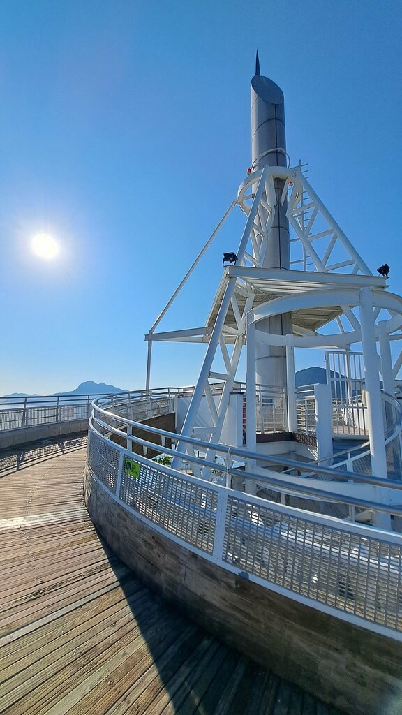 Observation deck Spiral Lookout Tower, Hong Kong, photo