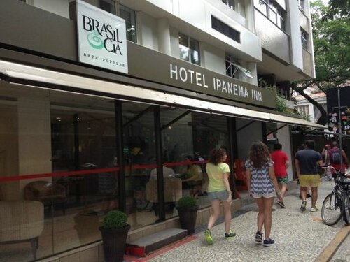 Внешний вид отеля Ipanema Inn в Рио-де-Жанейре, фото 4