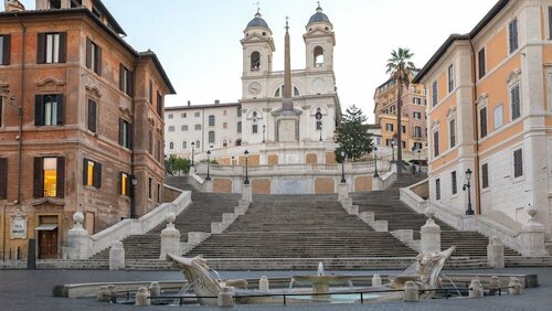 Внешний вид отеля InterContinental Rome Ambasciatori Palace в Риме, фото 3