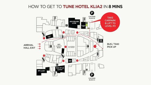 Гостиница Tune Hotel Klia Klia2 в Штате Селангор