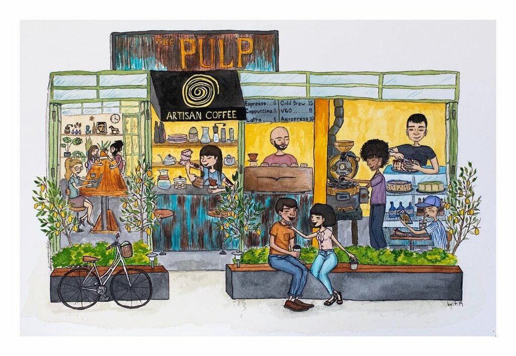 Coffee shop The Pulp Artisan Coffee, Izmir, photo