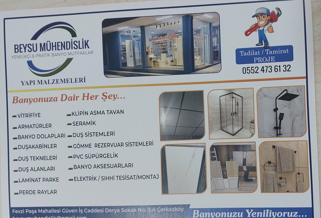 Hardware store Beysu Mühendislik Yapı Malzemeleri, Cerkezkoy, photo