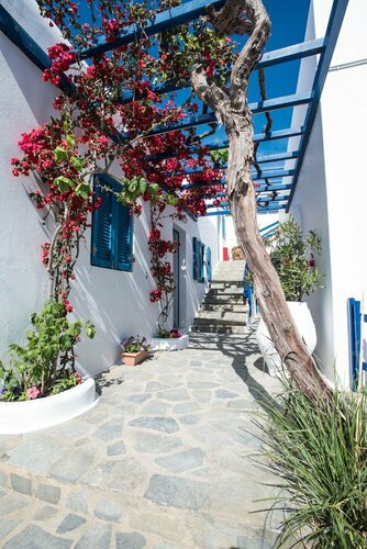 Внешний вид отеля Spanelis Hotel в Миконосе, фото 3