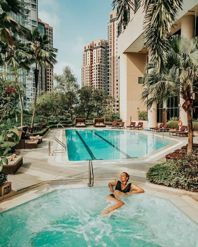 Внешний вид отеля Four Seasons Hotel Singapore в Сингапуре, фото 4