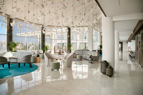 Внешний вид отеля Nissiblu Beach Resort в Айя-Напе (город), фото 2