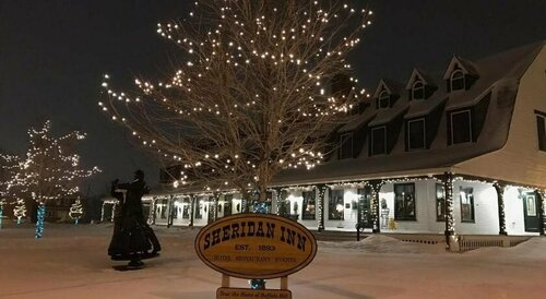 Гостиница The Historic Sheridan Inn в Шеридане