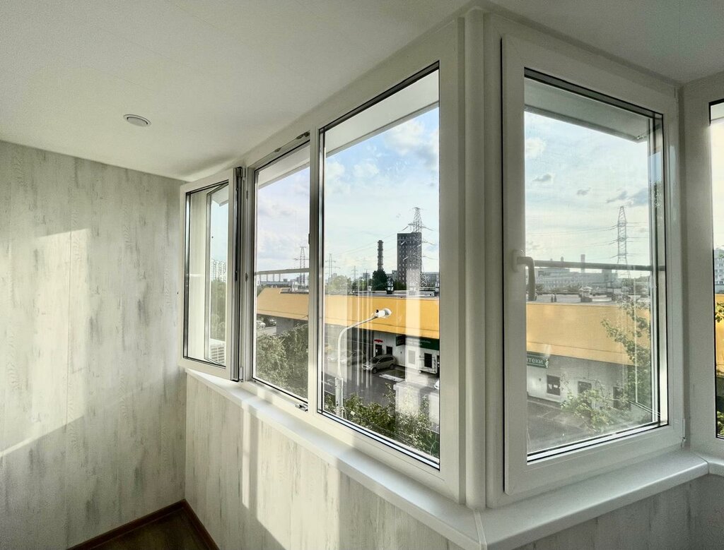 Glazing of balconies and loggias Balcony company, Moscow, photo