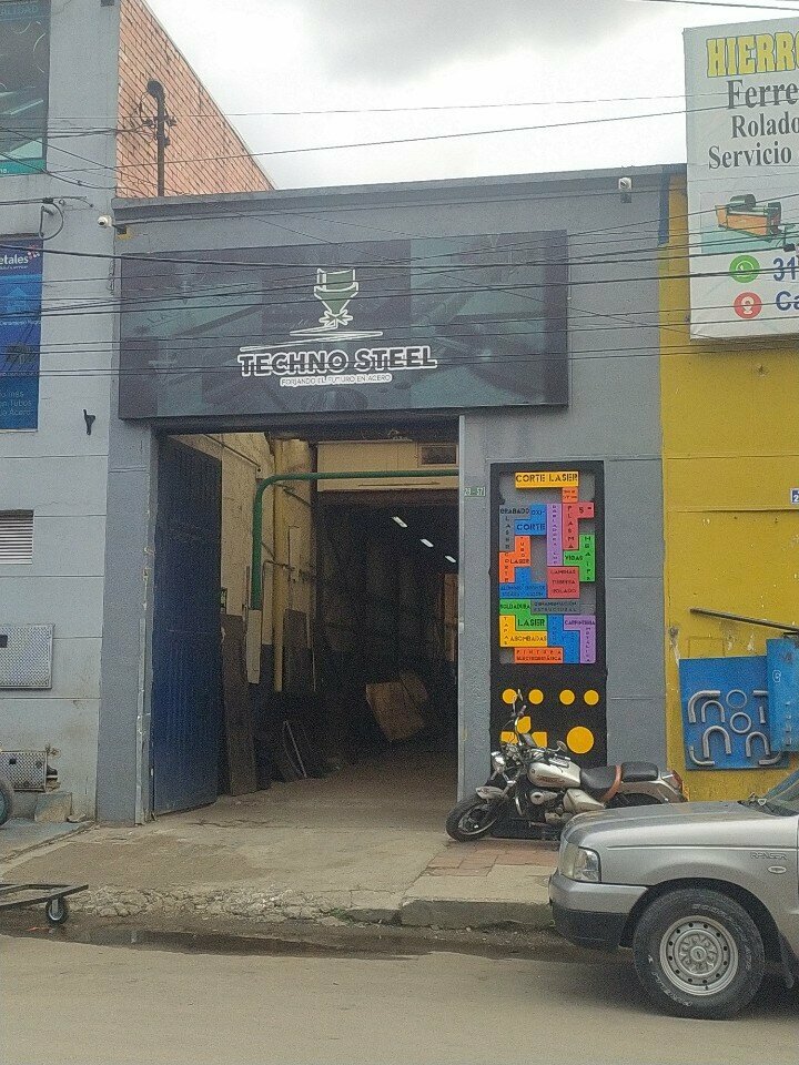 Laser work Techno steel, Bogota, photo