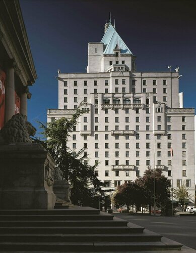 Внешний вид отеля Fairmont Hotel Vancouver в Ванкувере, фото 5