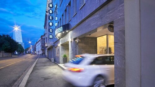 Внешний вид отеля Hotel Wettstein в Базели, фото 1