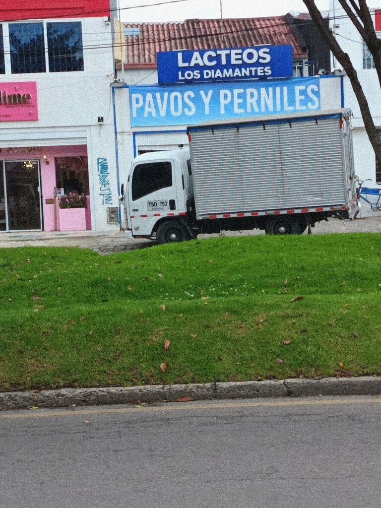 Egg and poultry meat Pavos y perniles, Bogota, photo