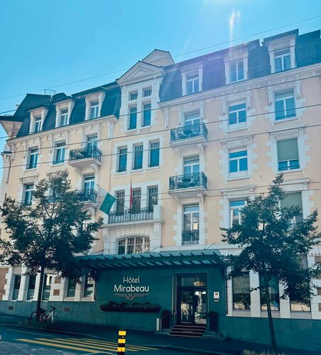 Гостиница Hôtel Mirabeau Lausanne в Лозанне