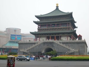 Bell Tower of Xi'an (Shaanxi Province, Xi'an), landmark, attraction