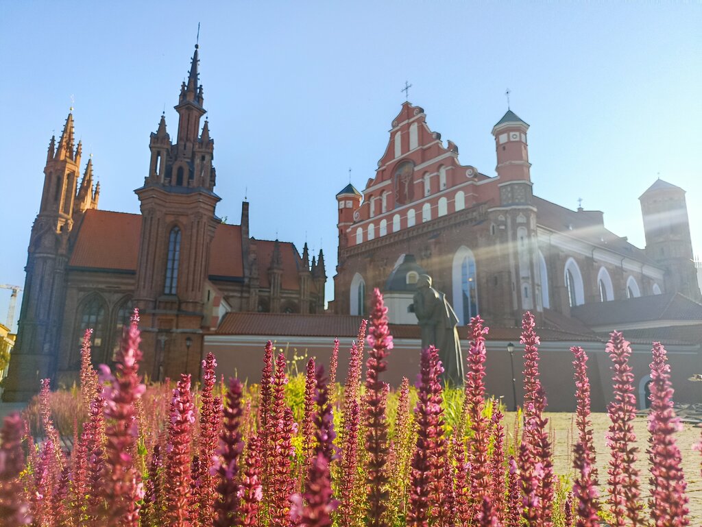 Park Adam Mickievicz square, Vilnius, photo