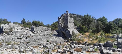 Landmark, attraction Adada Ancient City, Sutculer, photo
