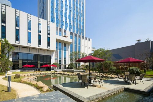 Внешний вид отеля Wanda Realm Yiwu в Цзиньхуе, фото 4