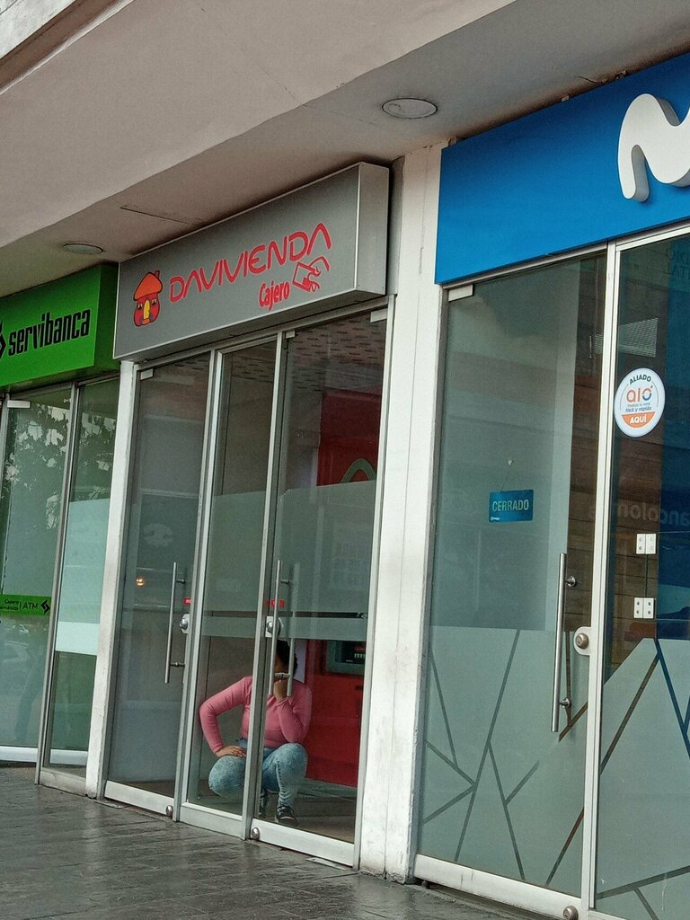 ATM Davivienda, Bogota, photo