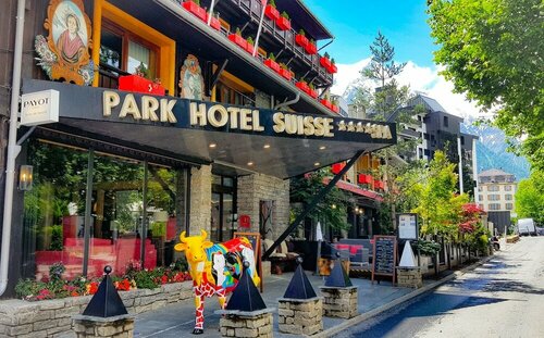 Внешний вид отеля Park Hotel Suisse & SPA в Шамони-Мон-Блане, фото 1