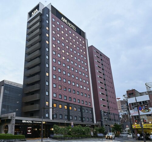 Гостиница Apa Hotel Toyama Ekimae Minami в Префектуре Тояма