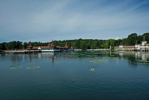 Внешний вид отеля Ensana Thermal Aqua в Хевизе, фото 4